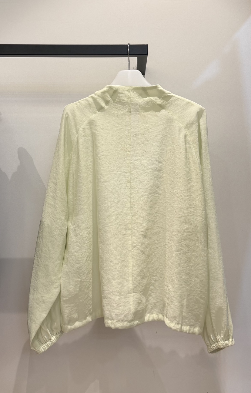 MUYBIEN韓國東大門直郵女士新品休閑職業26夏季襯衫蕾絲衫拉鏈MUYBIEN襯衫/蕾絲衫