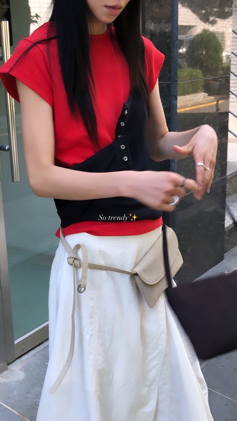 OVER RICH韓國直郵女裝新品熱賣26春夏26夏季時尚吊帶背心OVER RICH吊帶/背心