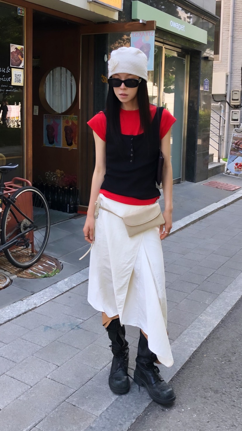 OVER RICH韓國直郵女裝新品熱賣26春夏26夏季時尚吊帶背心OVER RICH吊帶/背心