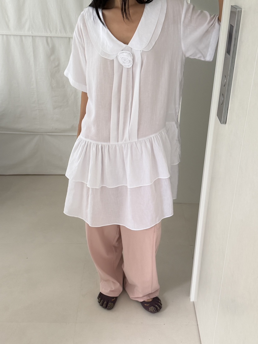 KARE/WEREPIECE韓國直郵女士新品休閑26夏季職業連衣裙SKARE/WEREPIECE連衣裙
