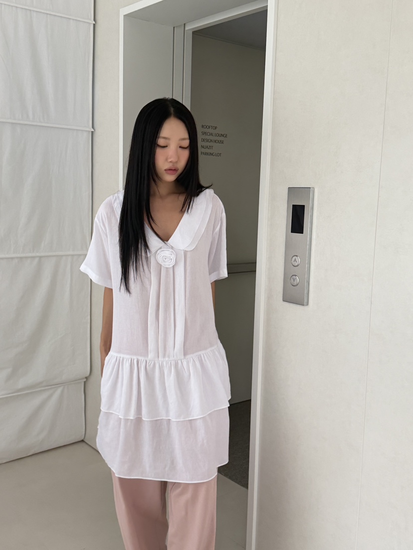 KARE/WEREPIECE韓國直郵女士新品休閑26夏季職業連衣裙SKARE/WEREPIECE連衣裙