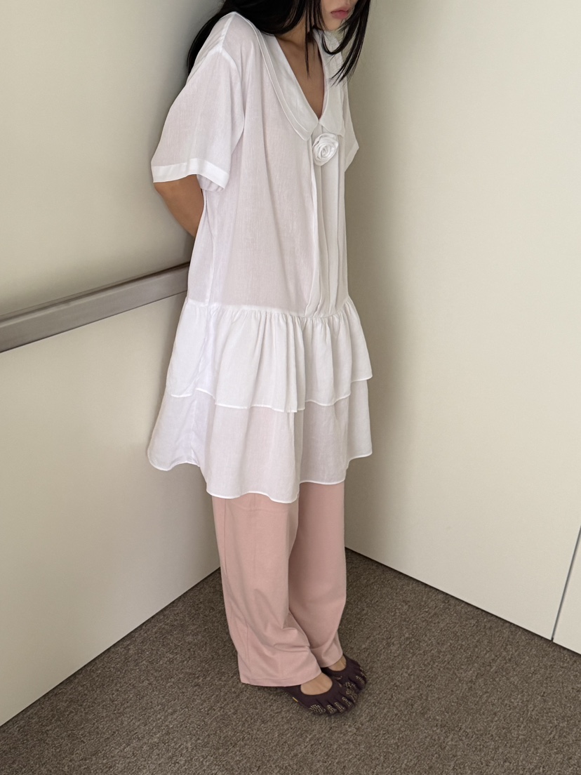 KARE/WEREPIECE韓國直郵女士新品休閑26夏季職業連衣裙SKARE/WEREPIECE連衣裙