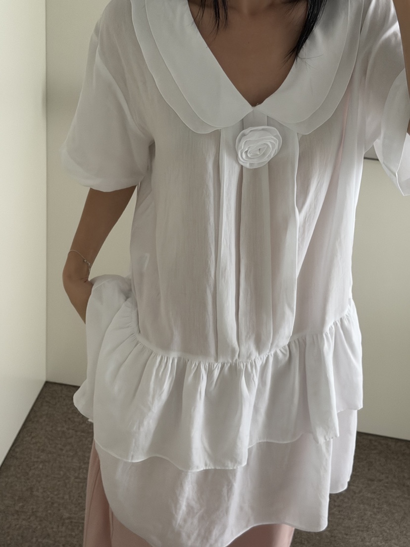 KARE/WEREPIECE韓國直郵女士新品休閑26夏季職業連衣裙SKARE/WEREPIECE連衣裙