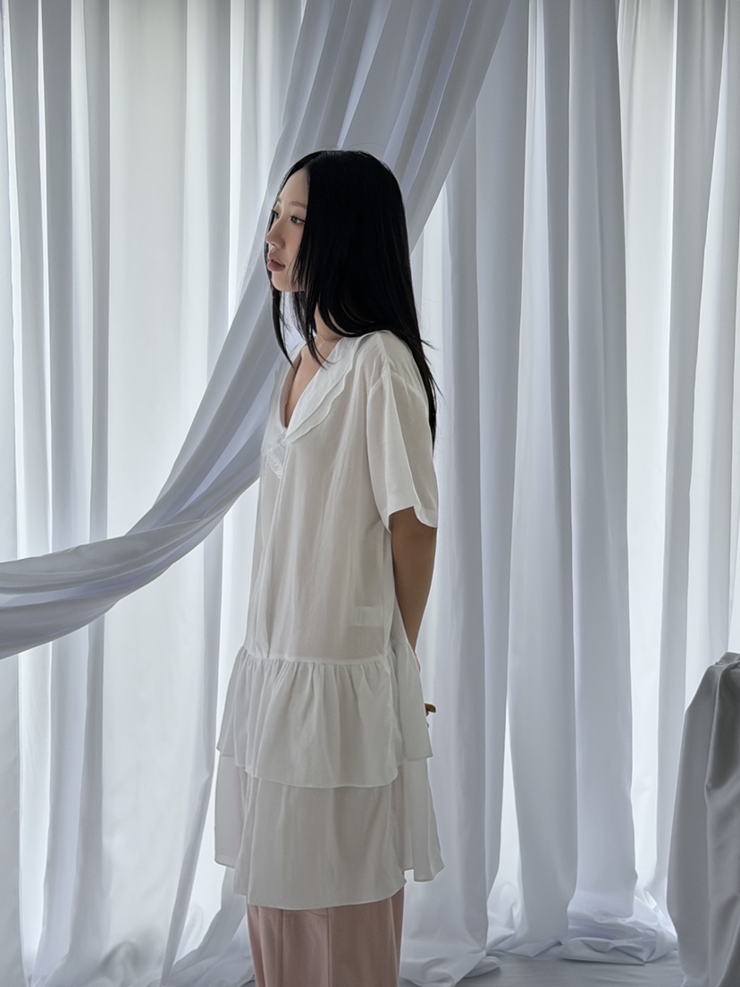 KARE/WEREPIECE韓國直郵女士新品休閑26夏季職業連衣裙SKARE/WEREPIECE連衣裙