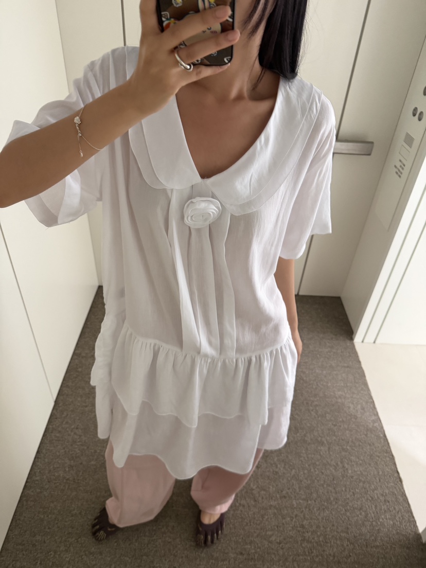 KARE/WEREPIECE韓國直郵女士新品休閑26夏季職業連衣裙SKARE/WEREPIECE連衣裙