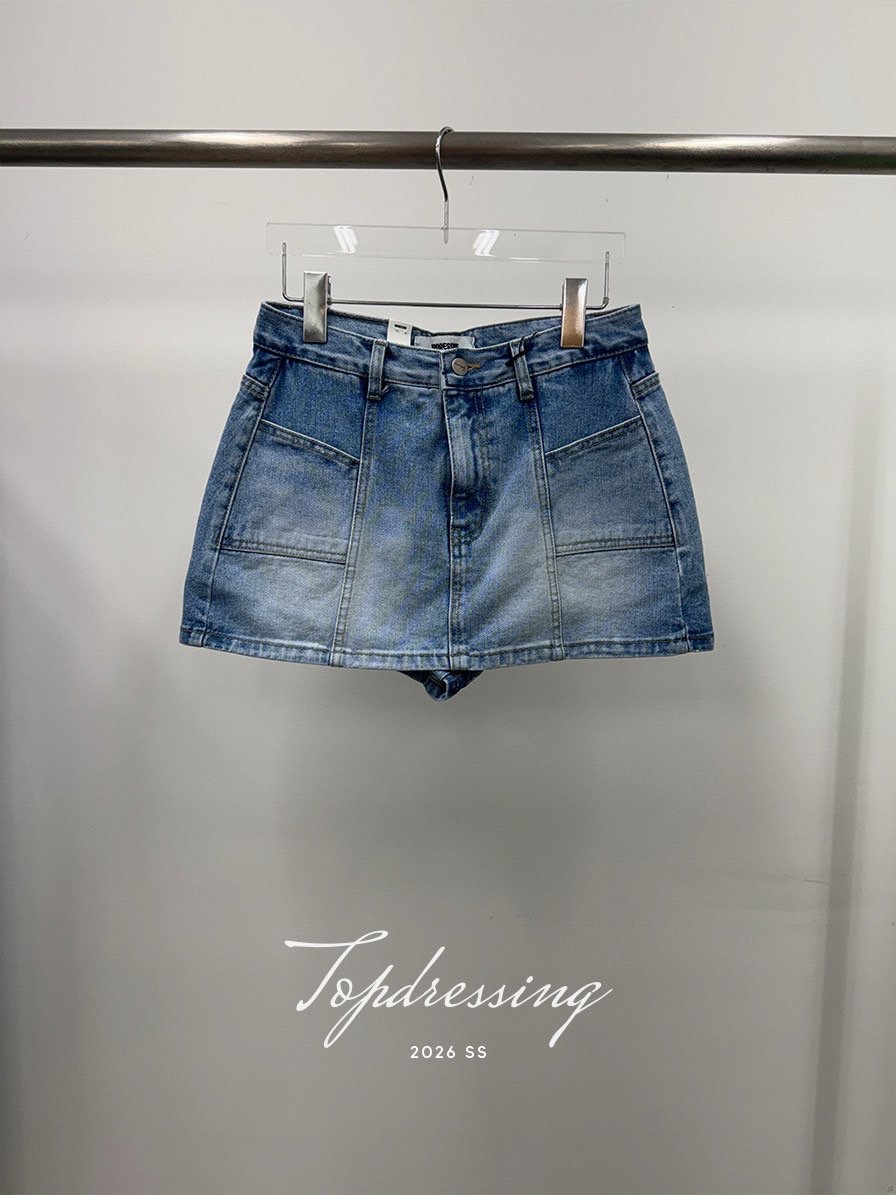 TOPDRESSING韓國直郵女裝新品人氣職業休閑26春夏熱賣裙褲TOPDRESSING裙褲圖色1