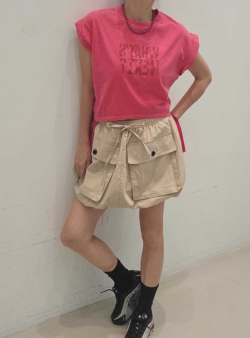 NEOUL東大門實拍韓國女裝新品職業休閑熱賣推薦時尚短裙SNEOUL/ahin雙領標簽短裙
