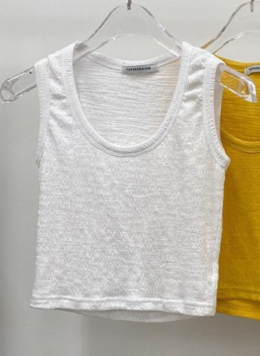 TOPDRESSING韓國直郵女裝新款26春夏26夏季熱賣休閑吊帶背心TOPDRESSING吊帶/背心圖色4