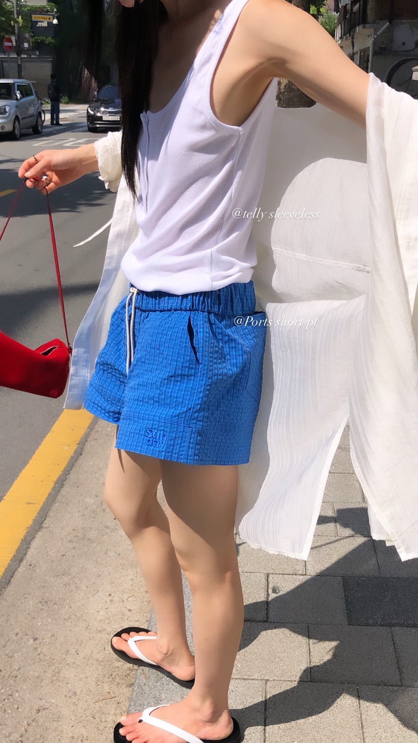 OVER RICH韓國東大門直郵女士新款休閑26春夏推薦職業短褲OVER RICH短褲