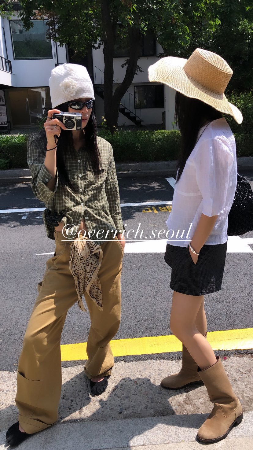 OVER RICH韓國代購女裝新品人氣時尚26春夏休閑職業休閑褲OVER RICH休閑褲