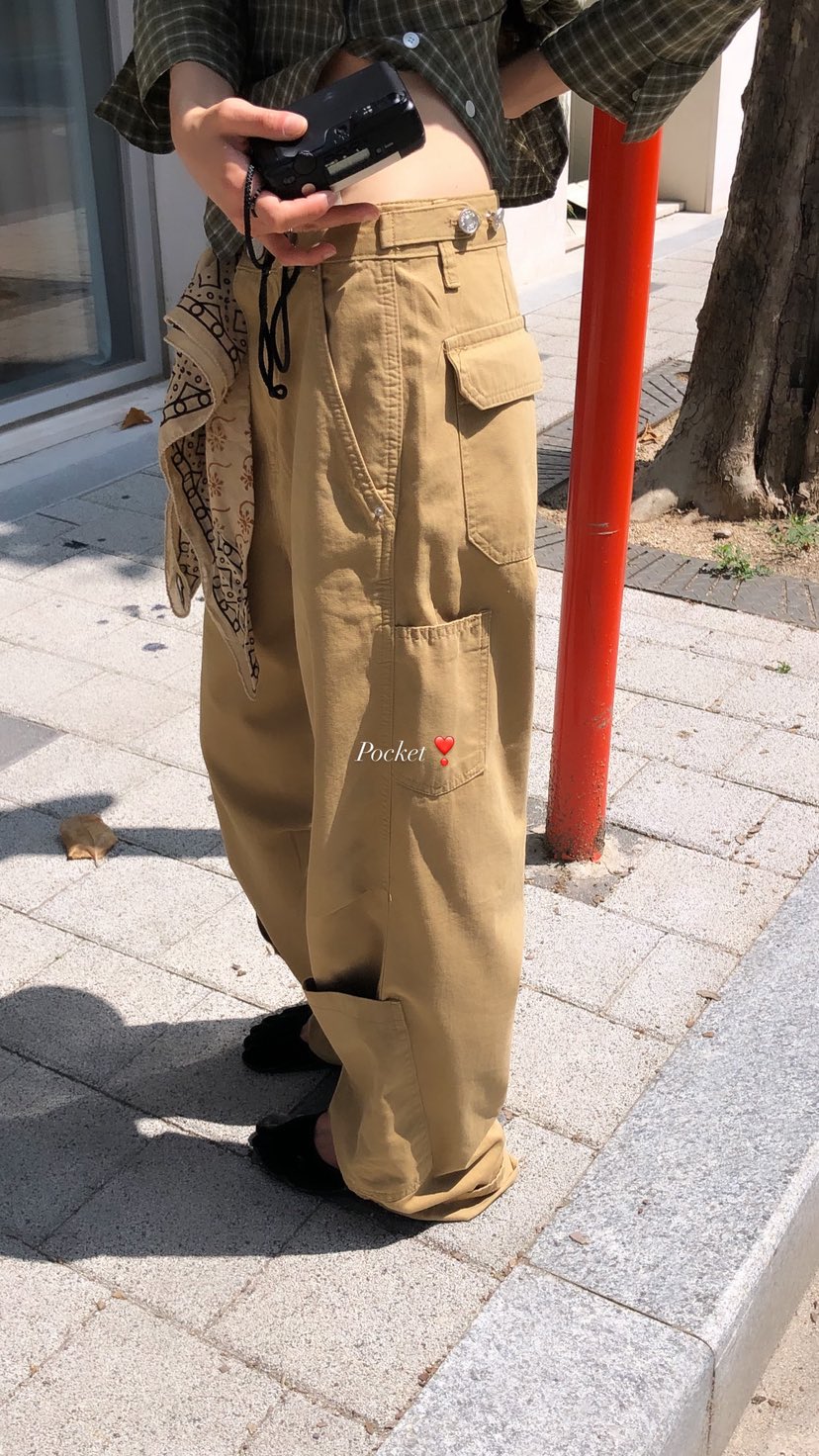 OVER RICH韓國代購女裝新品人氣時尚26春夏休閑職業休閑褲OVER RICH休閑褲