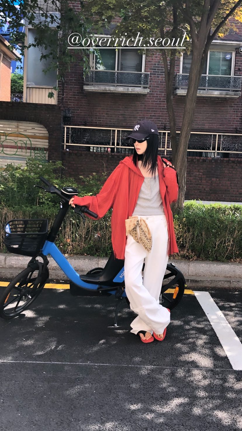 OVER RICH韓國代購女裝新品人氣時尚26春夏休閑職業休閑褲OVER RICH休閑褲