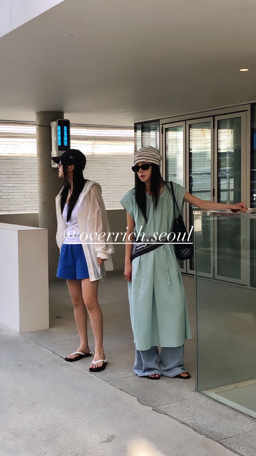 OVER RICH東大門實拍韓國女裝新品人氣職業連衣裙含腰繩SOVER RICH連衣裙