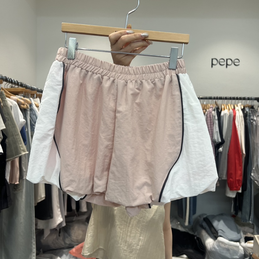 ALMOND PEPE韓國代購女士新品26春夏休閑時尚人氣推薦短褲ALMOND PEPE短褲圖色1