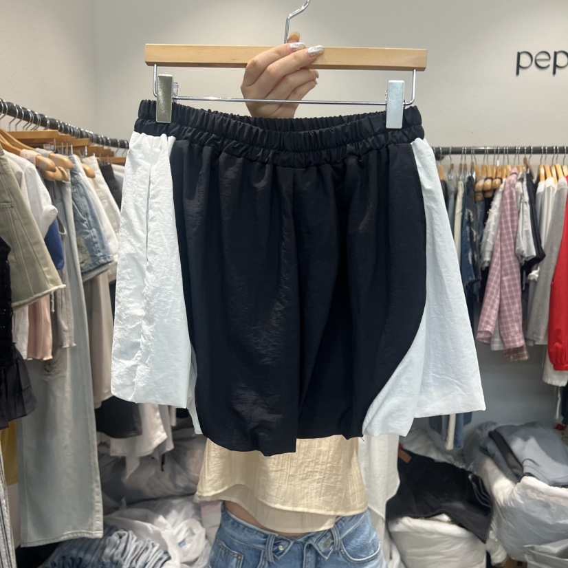 ALMOND PEPE韓國代購女士新品26春夏休閑時尚人氣推薦短褲ALMOND PEPE短褲圖色2