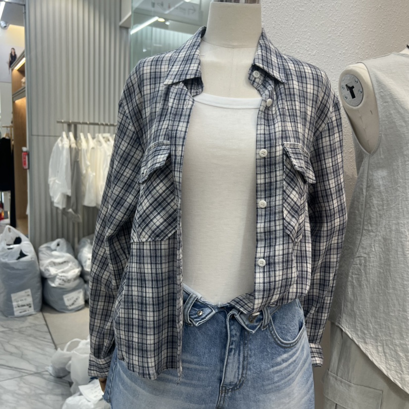 ALMOND PEPE韓國東大門代購女士新品推薦熱賣襯衫蕾絲衫ALMOND PEPE襯衫/蕾絲衫圖色3