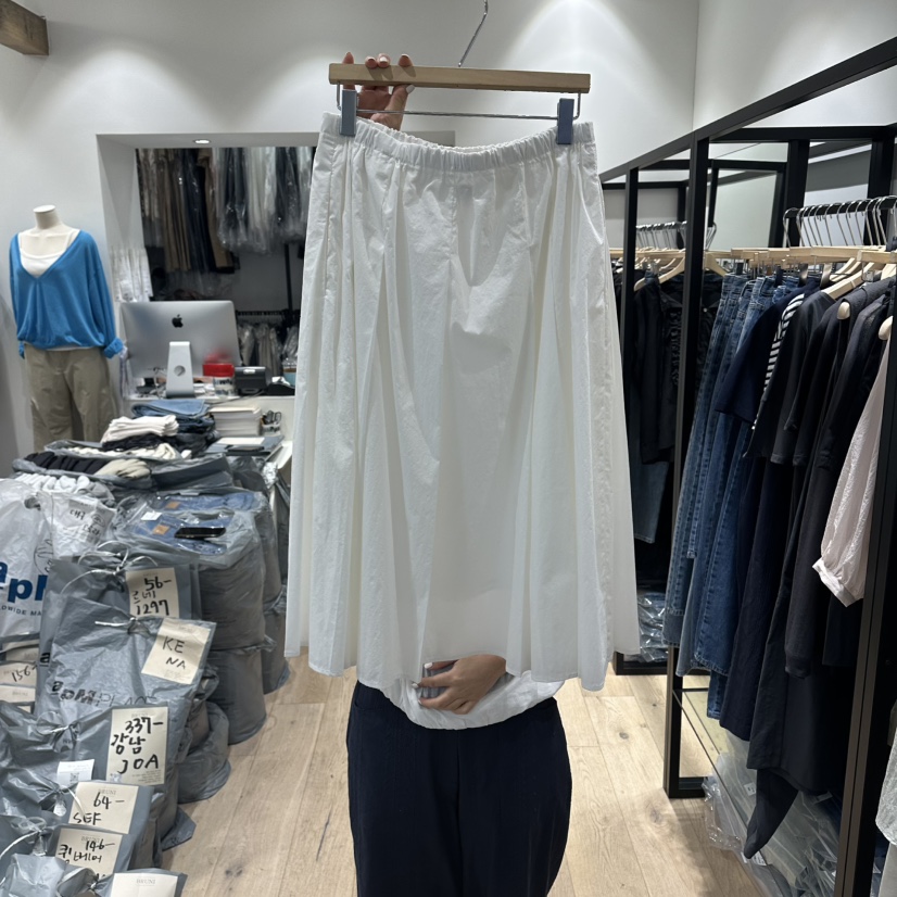 BRUNI/RICOTTA韓國直郵實拍女裝新款26夏季半身裙中短裙SBRUNI/RICOTTA半身裙/中短裙