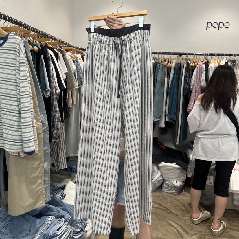 ALMOND PEPE韓國直郵女士新品職業26夏季熱賣休閑休閑褲SALMOND PEPE休閑褲圖色2