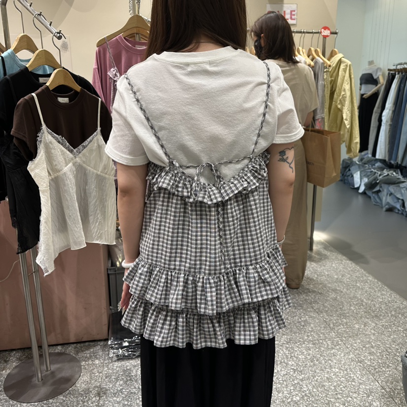 SOF韓國直郵女士新品人氣職業熱賣休閑推薦吊帶背心不含內搭SOF吊帶/背心