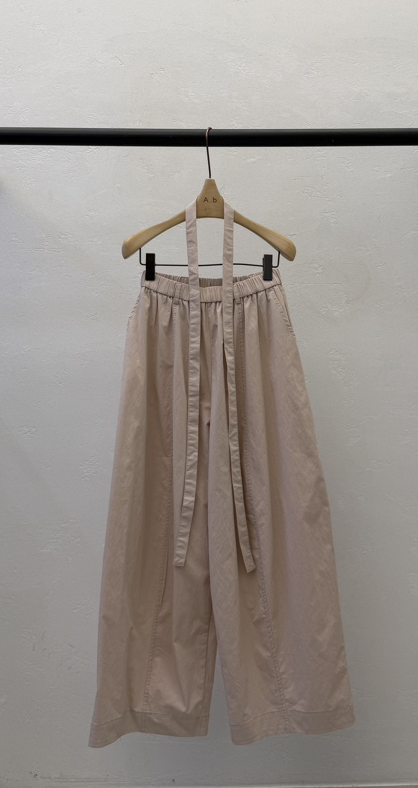 AUTUMN BEIGE-Q韓國直郵女裝新品時尚休閑褲含腰繩系帶A.b/AUTUMN BEIGE休閑褲