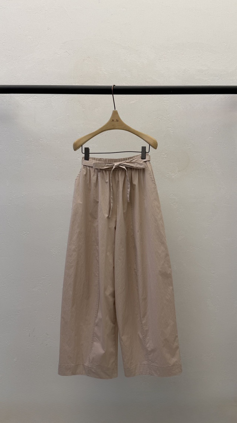 AUTUMN BEIGE-Q韓國直郵女裝新品時尚休閑褲含腰繩系帶A.b/AUTUMN BEIGE休閑褲圖色1