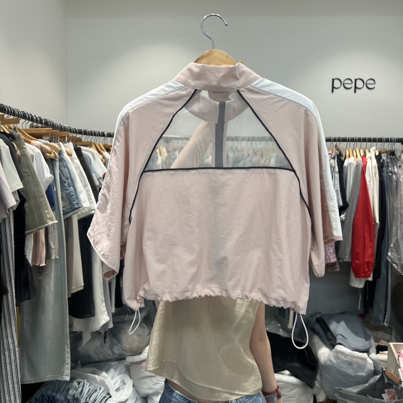 ALMOND PEPE東大門實拍韓國女士新品熱賣休閑時尚推薦夾克ALMOND PEPE夾克
