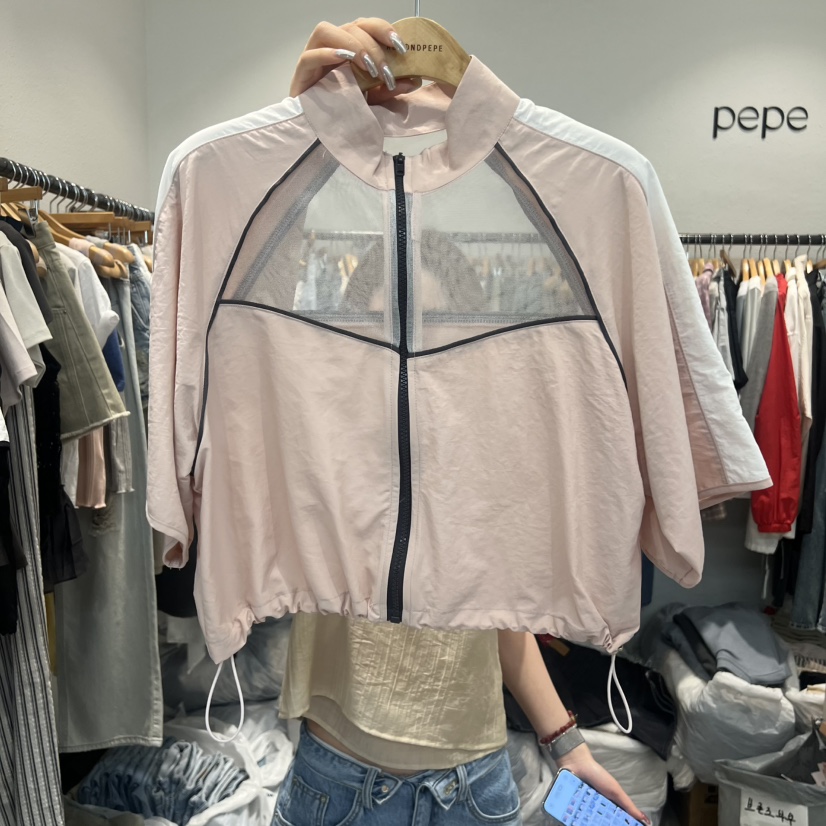 ALMOND PEPE東大門實拍韓國女士新品熱賣休閑時尚推薦夾克ALMOND PEPE夾克圖色1