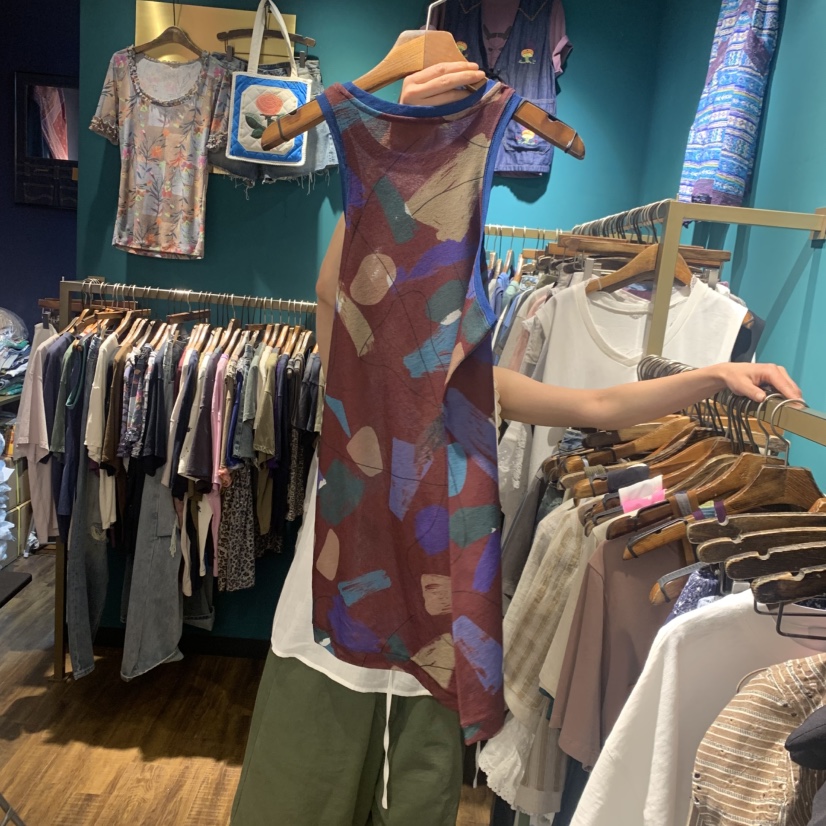 MERCI LINDA韓國直郵女士新品26夏季26春夏吊帶背心無袖MERCI LINDA吊帶/背心