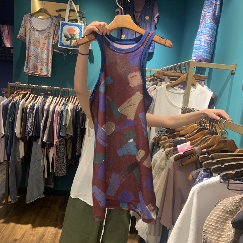MERCI LINDA韓國直郵女士新品26夏季26春夏吊帶背心無袖MERCI LINDA吊帶/背心圖色3