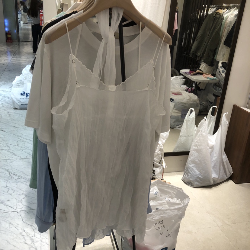 RAWROW東大門實拍韓國女士新款推薦人氣熱賣時尚套裝圍巾RAWROW套裝