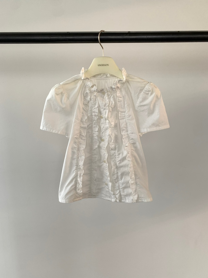 UNDERSON韓國東大門直郵女士新品休閑推薦26夏季襯衫蕾絲衫LUNDERSON襯衫/蕾絲衫圖色1