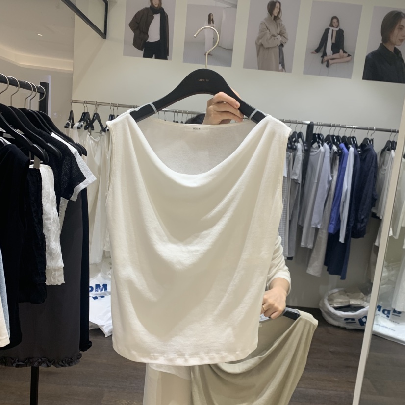 OURIN/THIS IS韓國東大門代購女裝新款26夏季吊帶背心無袖OURIN/THIS IS吊帶/背心圖色3