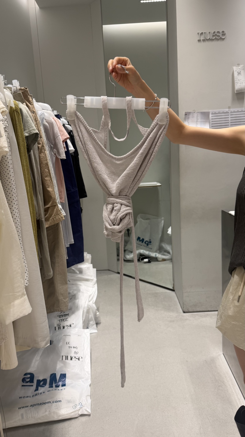 NUESE韓國直郵女士新品休閑推薦熱賣職業人氣時尚吊帶背心NUESE吊帶/背心