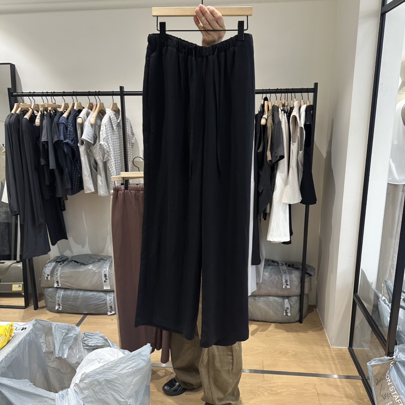 aube nunt東大門實拍韓國女士新品人氣職業時尚26春夏休閑褲aube nunt休閑褲圖色3