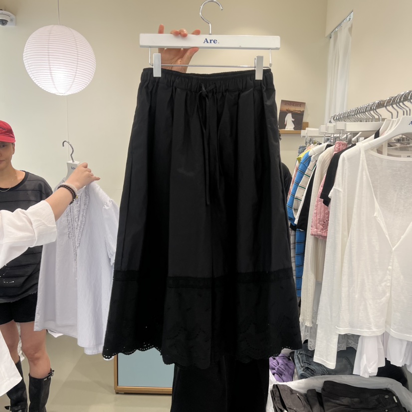 ARE韓國直郵實拍女士新品26夏季休閑推薦26春夏熱賣短褲蕾絲ARE YOU/ARE短褲圖色2