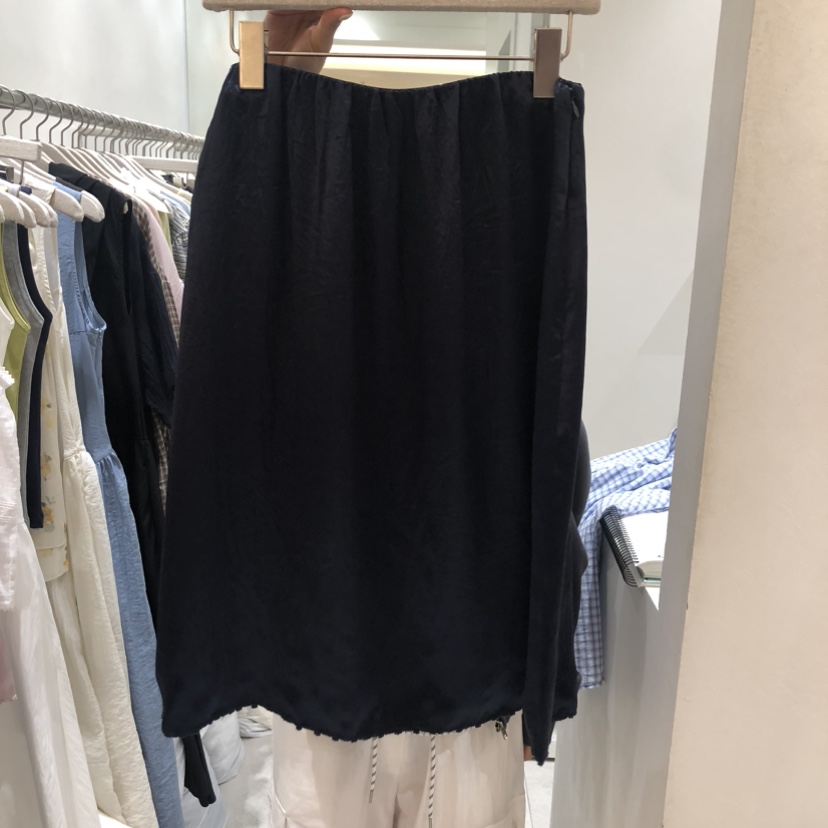 ASOME韓國東大門直郵女裝新款時尚熱賣26夏季半身裙中短裙緞A.SOME半身裙/中短裙圖色3