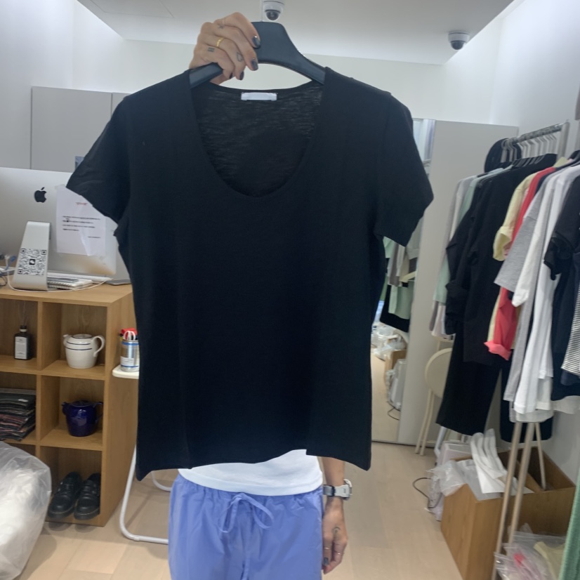 THE STARDUST韓國東大門直郵女裝新品推薦休閑職業26夏季T恤THE STARDUSTT恤圖色4