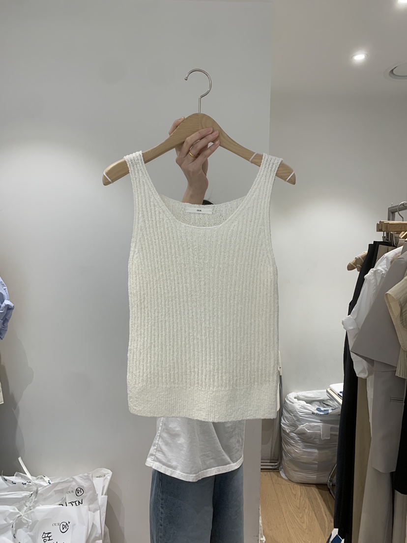 OUR-A/NOVAE韓國直郵女裝新品推薦休閑人氣吊帶背心亞麻OUR/NOVAE吊帶/背心圖色1