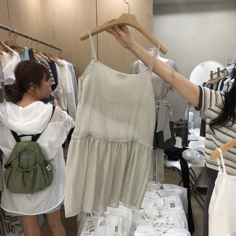 VILLABUTTON韓國代購女士新品26春夏時尚推薦人氣熱賣連衣裙VILLABUTTON連衣裙