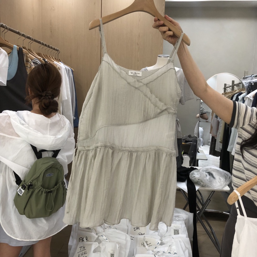 VILLABUTTON韓國代購女士新品26春夏時尚推薦人氣熱賣連衣裙VILLABUTTON連衣裙圖色2
