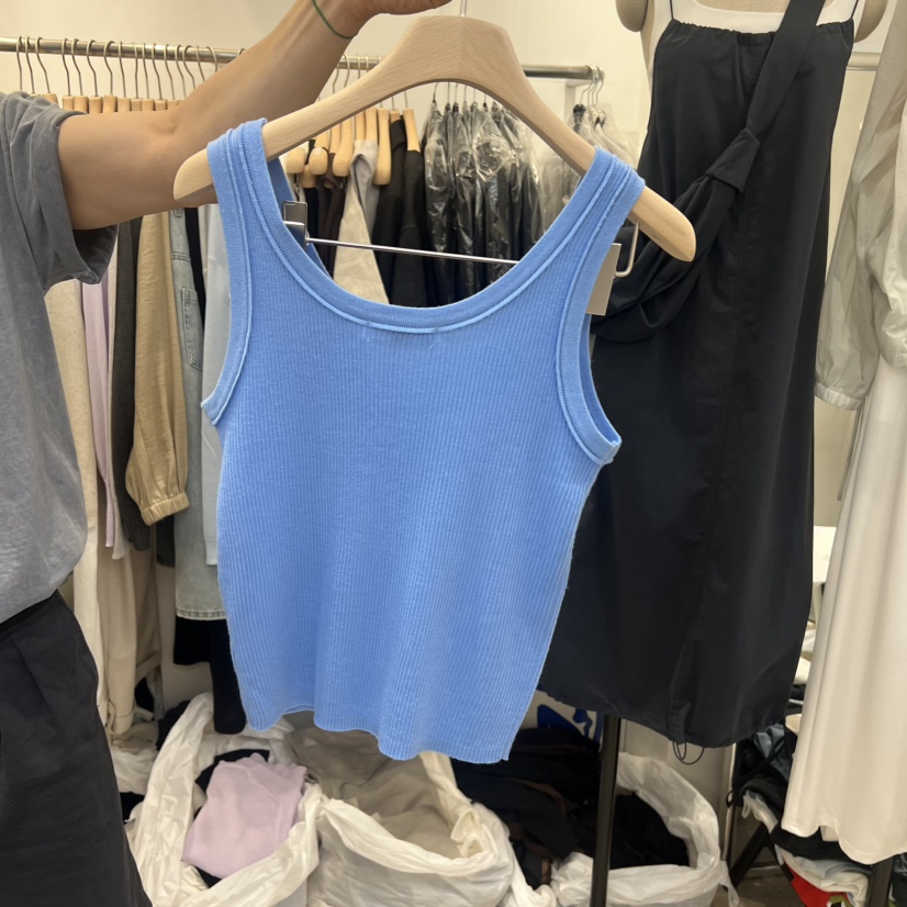ORRD東大門實拍韓國女士新款熱賣26春夏吊帶背心棉質無袖ORRD吊帶/背心
