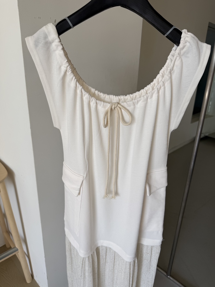 LARCENCICL/BESO韓國東大門直郵女裝新品職業26春夏連衣裙SLARCENCICL/BESO連衣裙