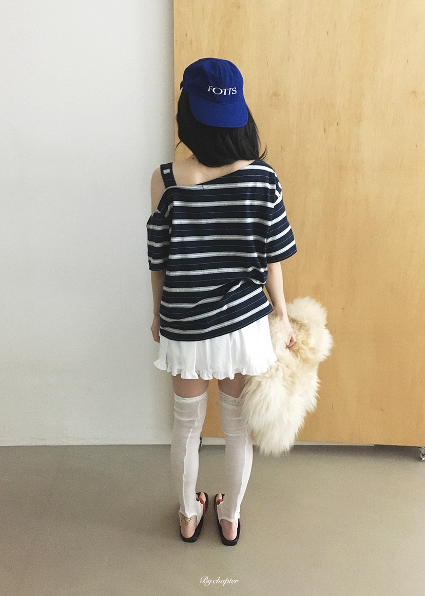 BY CHAPTER韓國代購女士新品26夏季推薦休閑人氣職業短裙BY Chapter短裙