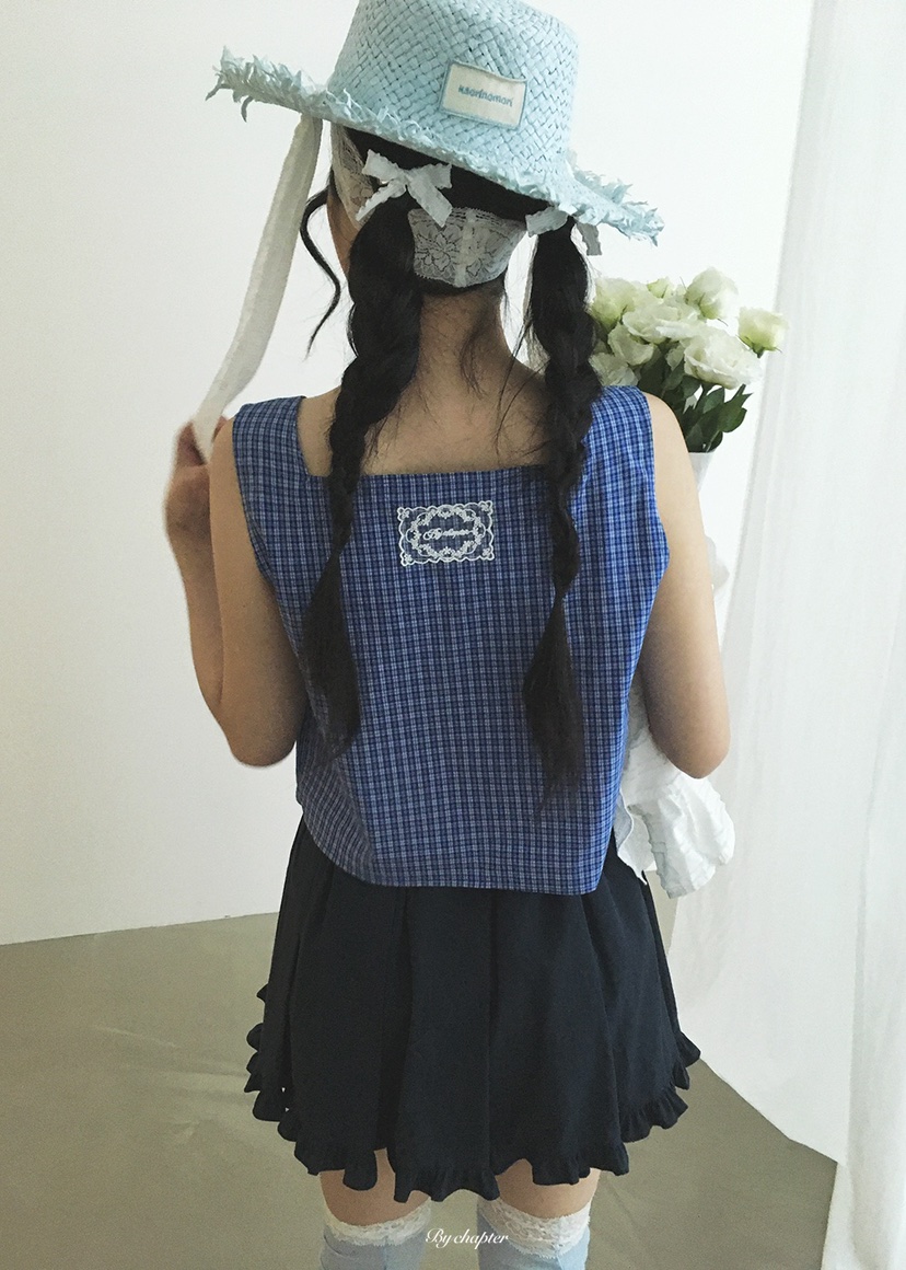 BY CHAPTER韓國代購女士新品26夏季推薦休閑人氣職業短裙BY Chapter短裙
