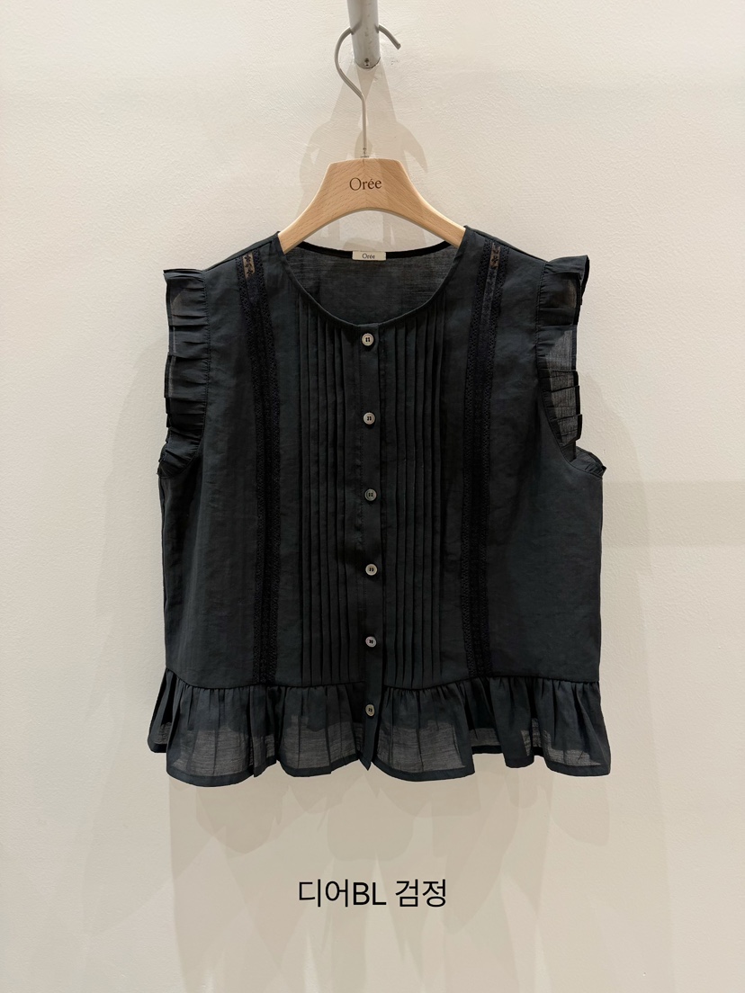 OREE韓國東大門直郵女士新品時尚休閑人氣職業推薦吊帶背心LOREE吊帶/背心圖色2
