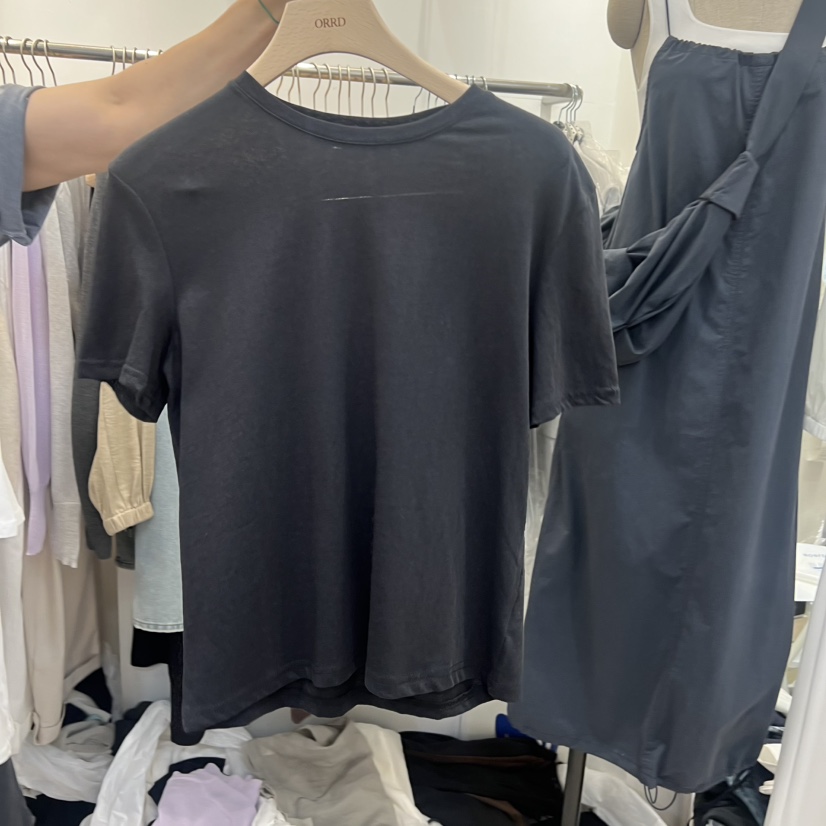 ORRD韓國直郵實拍女士新品26夏季推薦人氣時尚職業26春夏T恤ORRDT恤圖色3