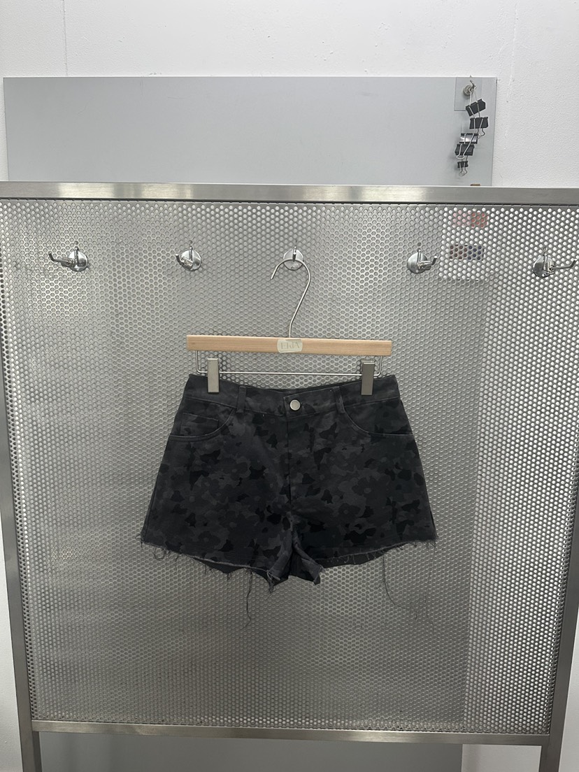 HUE/ERIA韓國直郵實拍女士新款休閑26夏季職業熱賣26春夏短褲HUE/ERIA短褲圖色2