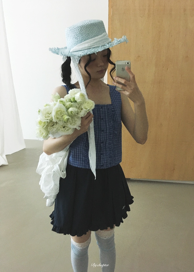 BY CHAPTER韓國代購女裝新品人氣26春夏休閑26夏季吊帶背心BY Chapter吊帶/背心