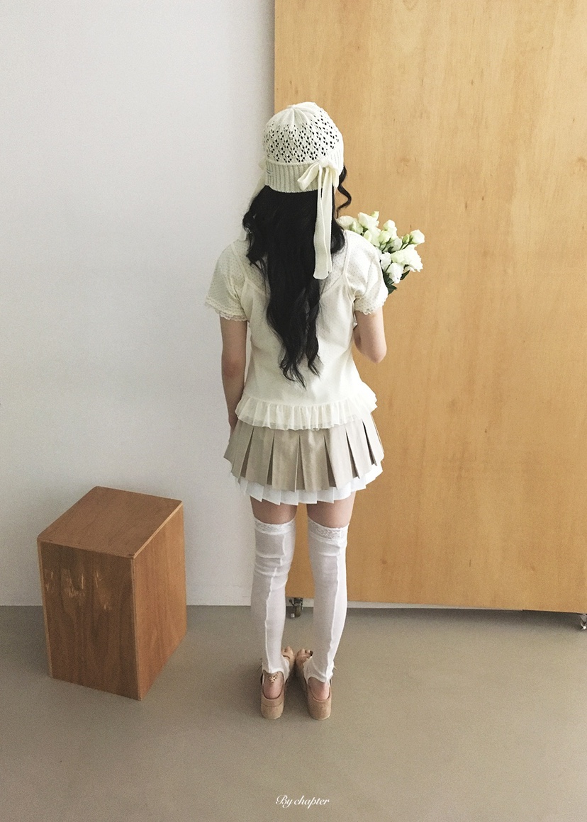 BY CHAPTER韓國東大門直郵女士新品26夏季26春夏套裝網狀套裝BY Chapter套裝