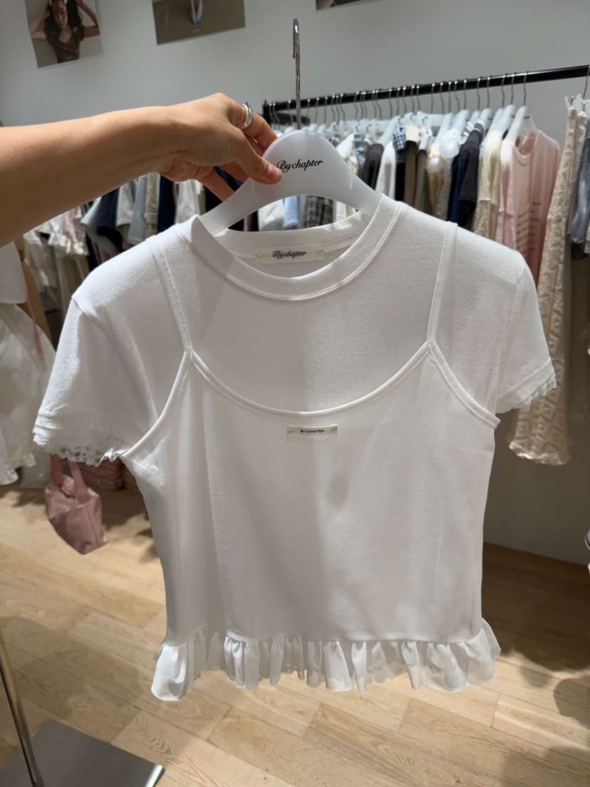 BY CHAPTER韓國東大門直郵女士新品26夏季26春夏套裝網狀套裝BY Chapter套裝圖色2